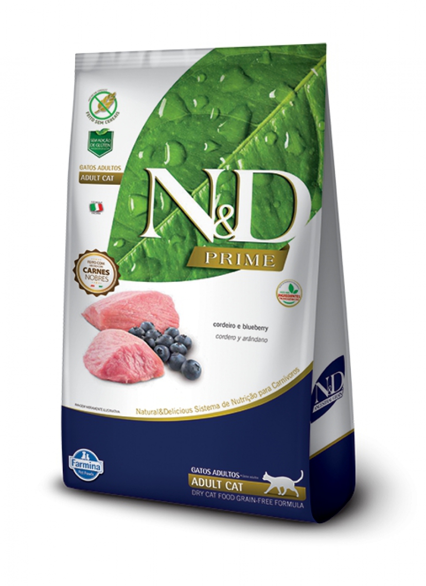 NED FELINE AD CORDEIRO/BLUEBERRY 400GR