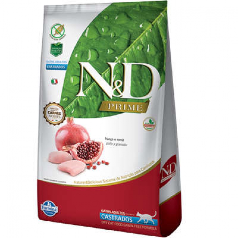 NED LOW FELINE ADULTO CASTRADO FRANGO/ROMA 1,5KG 
