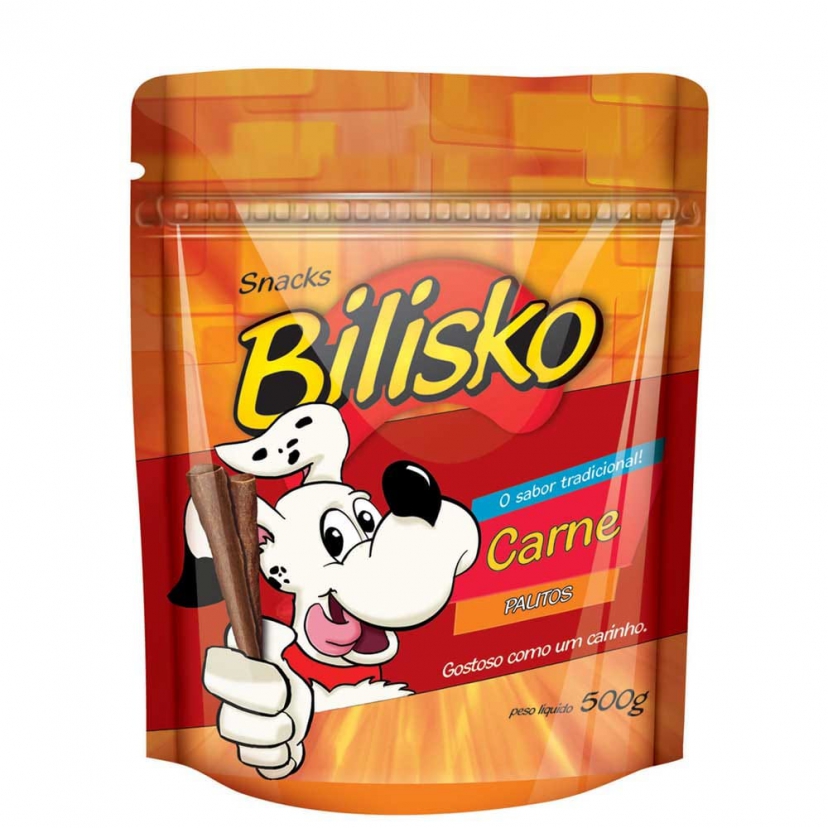 BILISKO CAO PALITO CARNE 500G 