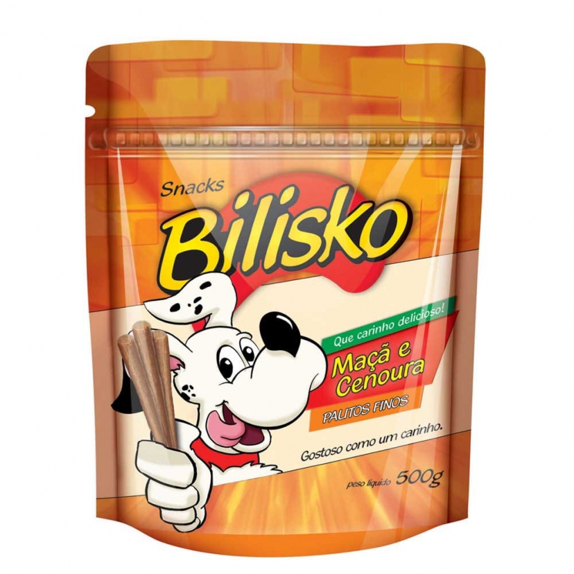 BILISKO CAO PALITO FINO MACA/CENOURA 500GR