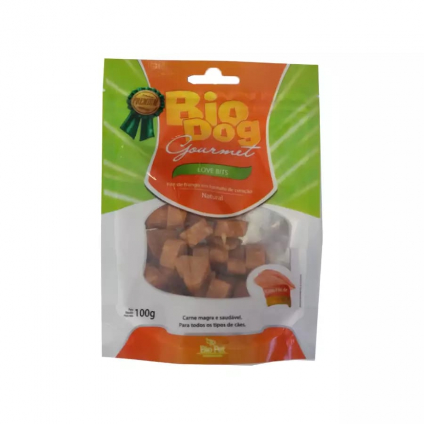 BIO DOG GOURMET LOVE BITS 100G