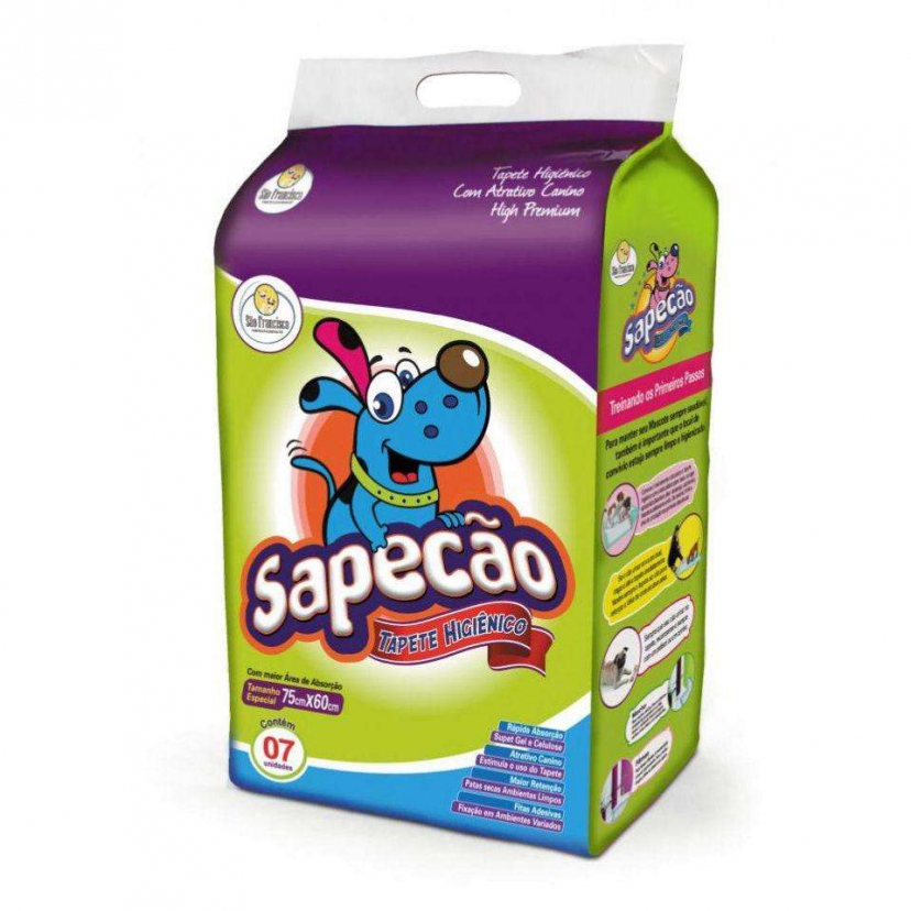 SAO FRANCISCO TAPETE SAPECAO C/7UN