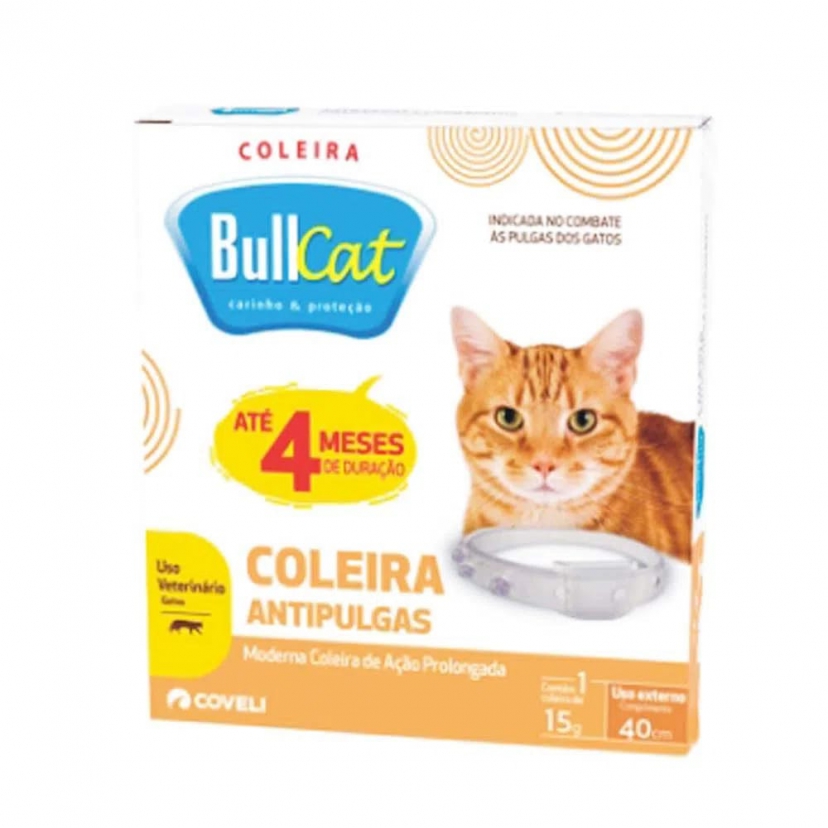 BULLCAT COLEIRA ANTIPULGAS 40CM