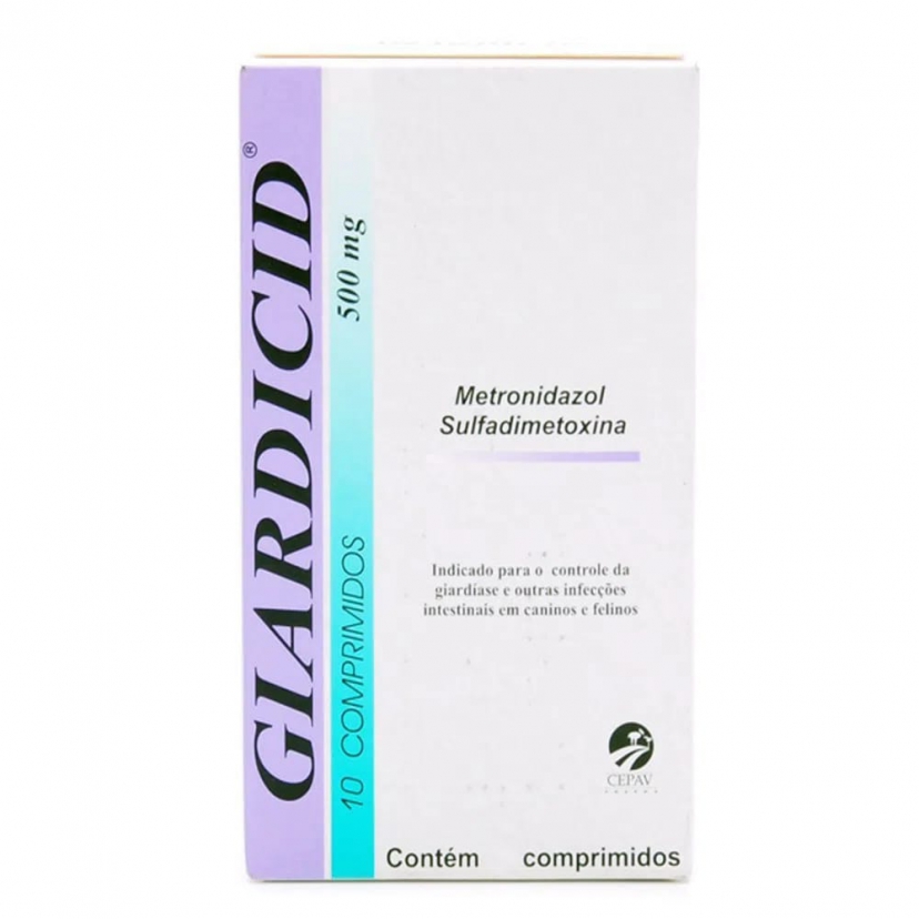 GIARDICID 500MG C/10COMP