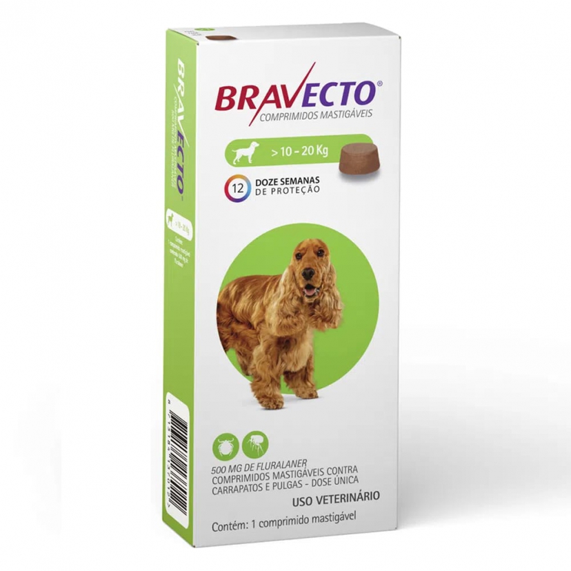 BRAVECTO 10-20KG 500MG
