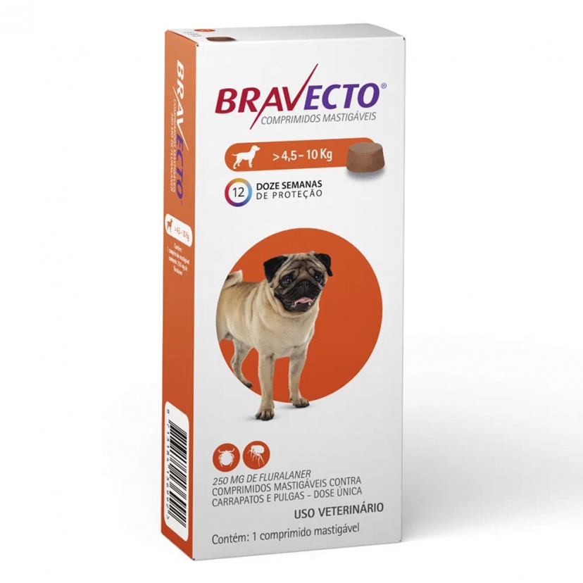 BRAVECTO 4,5-10KG 250MG