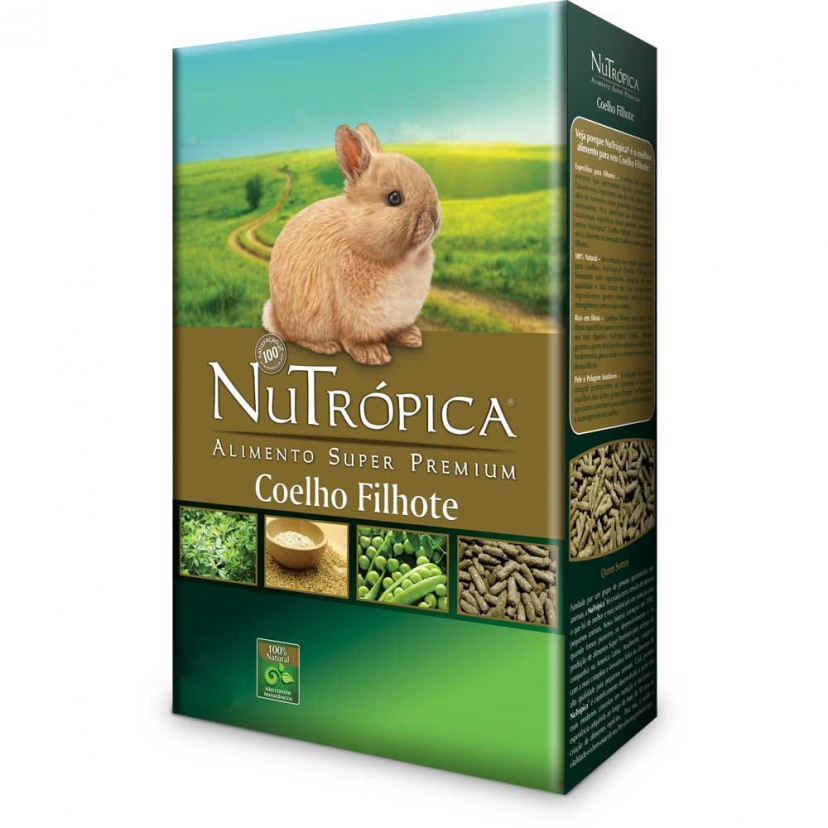 NUTROPICA COELHO FILHOTE 1,5KG