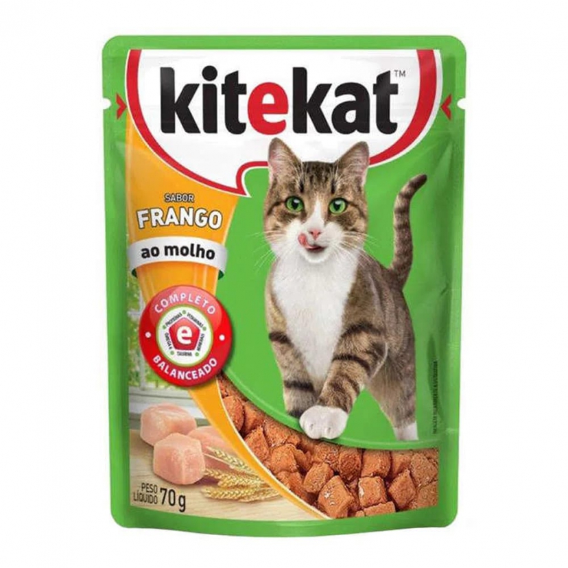 KITEKAT SACHE FRANGO 70GR 