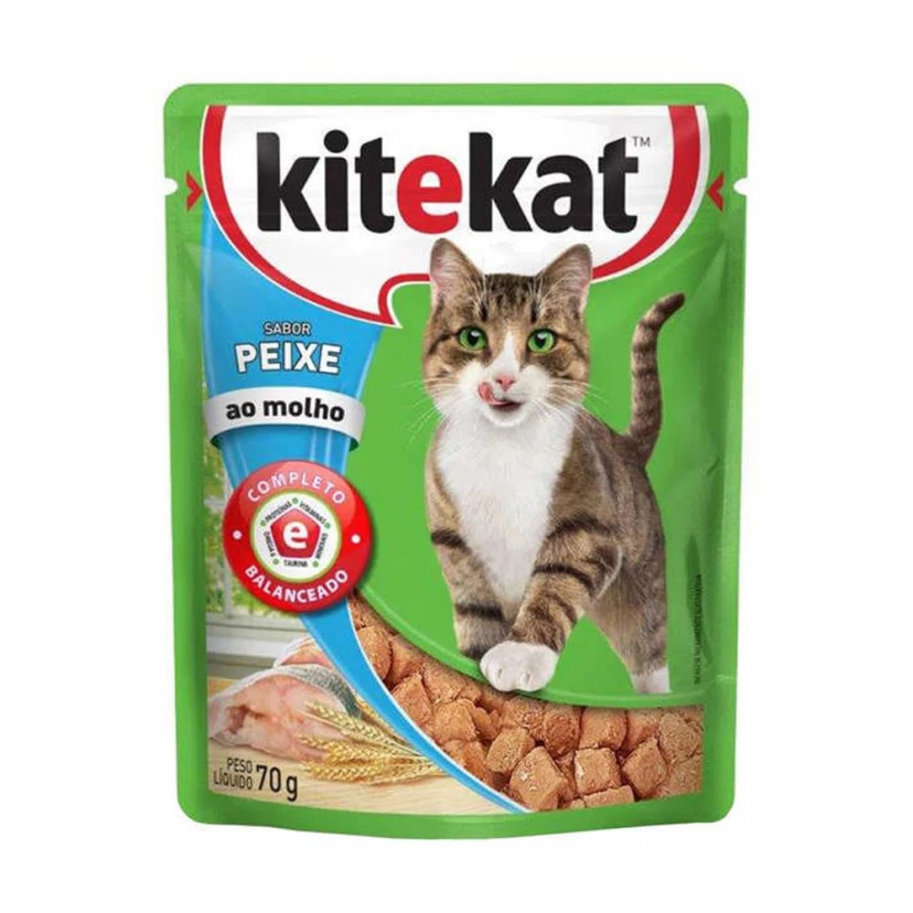 KITEKAT SACHE PEIXE 70GR 