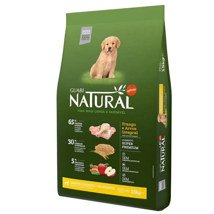 NATURAL FILHOTE GG FRAN/ARROZ 15KG 