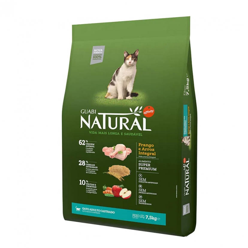 NATURAL GT CAST FRAN/ARROZ 7,5KG 