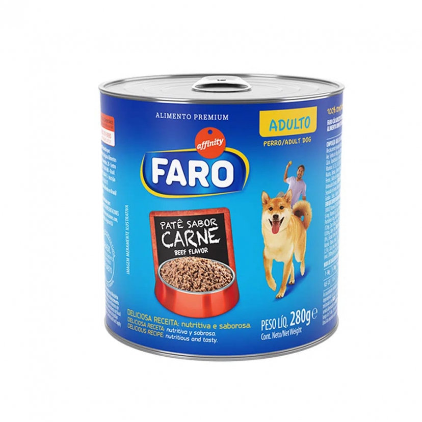 FARO LATA CARNE 280G
