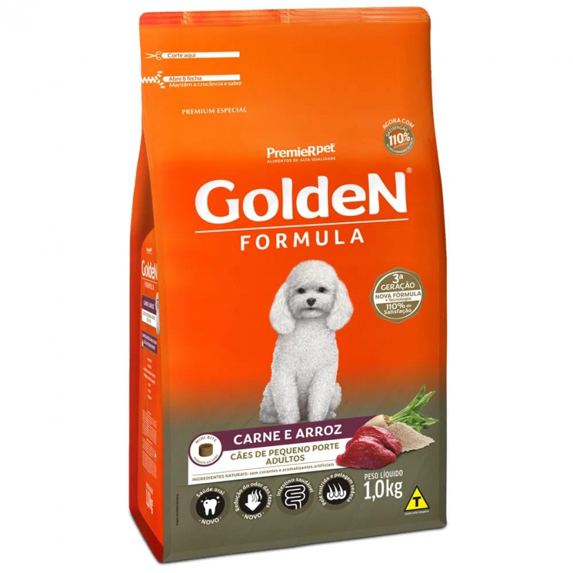GOLDEN ADULTO CARNE MINI BITS 1KG