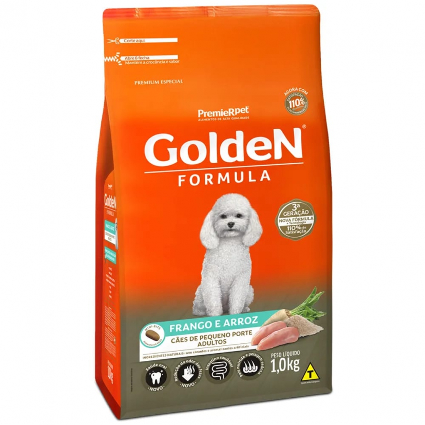 GOLDEN ADULTO FRANGO MINI BITS 1KG