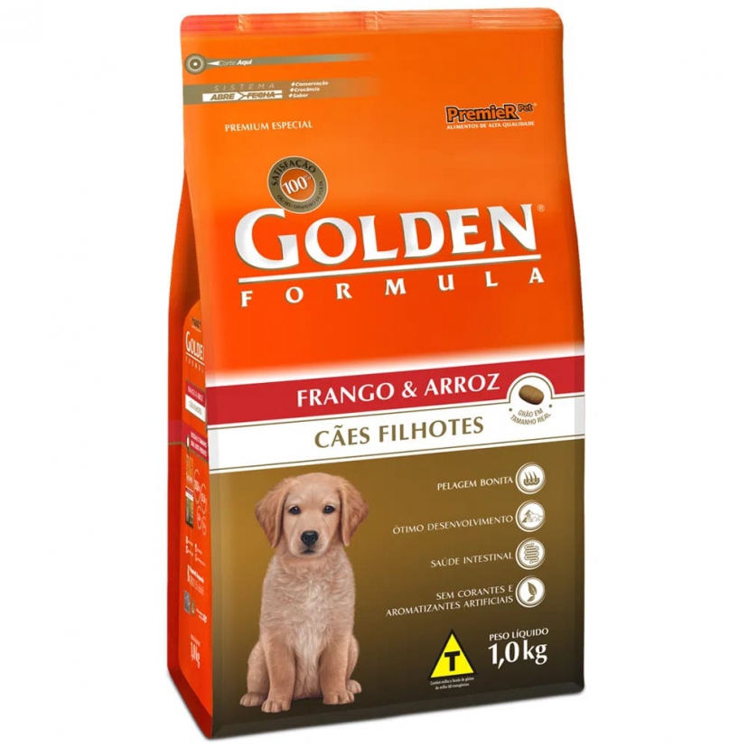 GOLDEN FILHOTE FRANGO 1KG