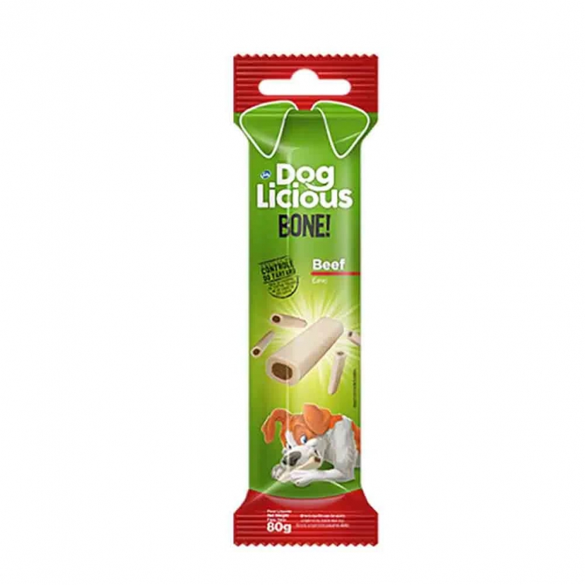DOG LICIOUS BONE BEEF 80GR